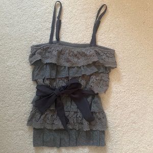 Abercrombie & Fitch ruffle top size S